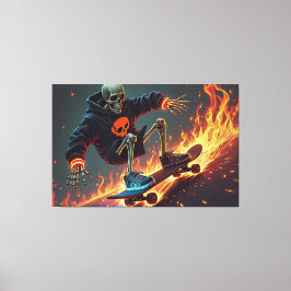 激怒キックフリップ キャンバスプリント