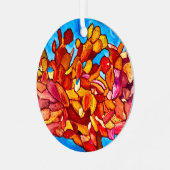 激怒サボテン金属オーナメント メタルオーナメント (正面左)