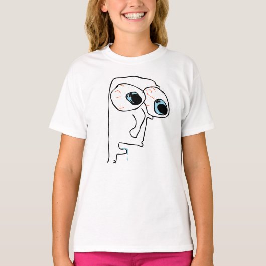 激怒ミームコミック Tシャツ (正面)