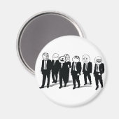 激怒集団磁石 マグネット (正面/裏面)