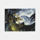 激情のファンタジー戦士エンジェルソード フリースブランケット (正面(横))