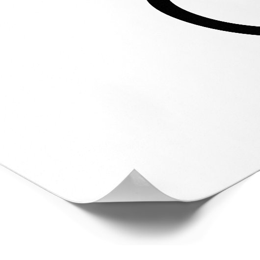 激減ポスター ポスター (角)