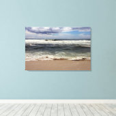 激潮 キャンバスプリント (インサイチュ (ウッドフロア))