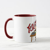 激烈なジョージ マグカップ (左)