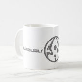 激烈な天使のコーヒー・マグ コーヒーマグカップ (正面左)