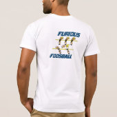 激烈なFoosballシリーズTシャツ Tシャツ (裏面)
