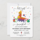 激突ピニャタマルガリータ誕生日フィエスタ 招待状 (正面)