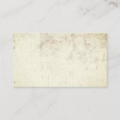 濃いはっきりした青色の花屋デザイナーの上に黄色の花 名刺 (裏面)