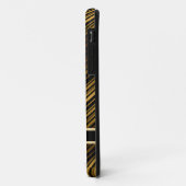 濃いアンティーク金ゴールド山形 Case-Mate iPhoneケース (裏面/左)