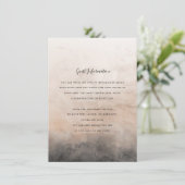 濃いインク結婚の挿入 エンクロージャーカード (スタンド正面)