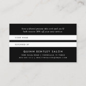 濃いエレガント紫フローラ 紹介カード (裏面)