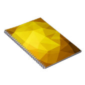 濃いオレンジ色の多角形。まったく新しい色のイラスト ノートブック (右側)