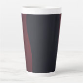 濃いカラフル抽象芸術716 カフェラテマグ (正面)