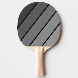 濃いグラデーションの虹はっきりした 卓球ラケット