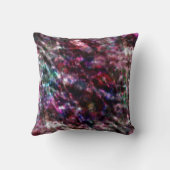 濃いステンドグラスでワインを緑のシアンに クッション (裏面)