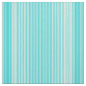 濃いターコイズと淡いシアン色の線 ファブリック (見本)