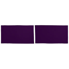 濃いダークパープル 枕カバー