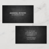 濃いテクスチャの背景 名刺 (正面/裏面)