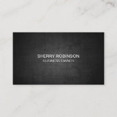 濃いテクスチャの背景 名刺 (正面)