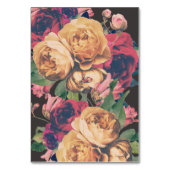 濃いバラ植物学結婚のテーブル番号 テーブルナンバー (裏面)