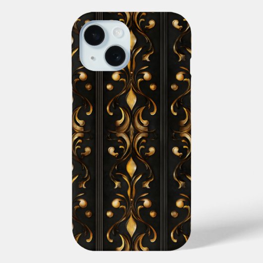 濃いパタエレガントーン Case-Mate iPhoneケース (裏面)