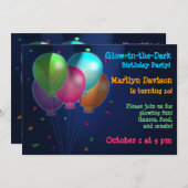 濃いパーティの招待状 招待状 (正面/裏面)