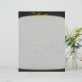 濃いビクトリアンレターヘッド（片面） レターヘッド (スタンド正面)