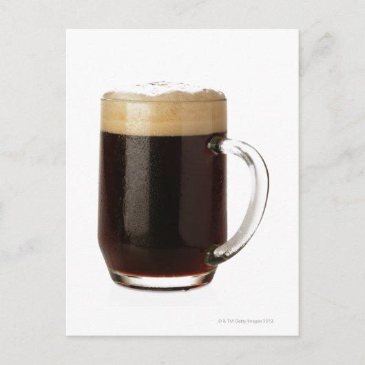 濃いビール1杯 ポストカード (正面)