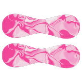 濃いピンクと白 ソフトボール (パネル)