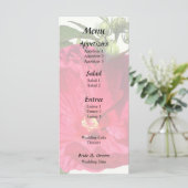 濃いピンクのハイビスカス メニュー (スタンド正面)