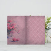 濃いピンクのフローラ履歴ページ (スタンド正面)