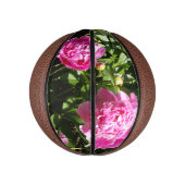 濃いピンクの牡丹 ミニバスケットボール (縦)