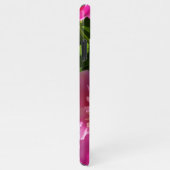 濃いピンクの牡丹 iPhoneケース (右側)