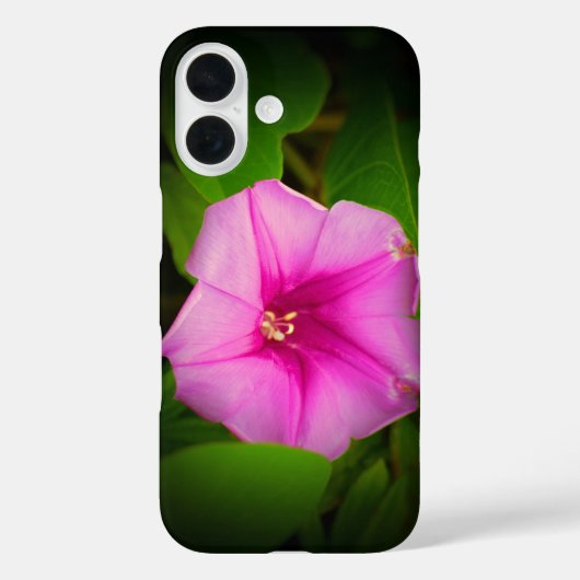 濃いピンクの花*ケースメイトiPhoneケース Case-Mate iPhoneケース (裏面)