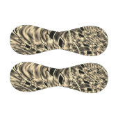 濃いベージュのトーンでツイスト、鏡 野球ボール (パネル)