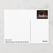 濃いポストカード ポストカード (裏面)