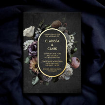 濃いムーディはっきりしたヴィンテージフローラブ結婚ラック