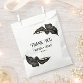 濃いムーディカスタマイズ可能な有利なバッグミニマルゴシック フェイバーバッグ (クリップ留めされた状態)