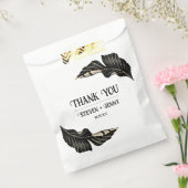 濃いムーディカスタマイズ可能な有利なバッグミニマルゴシック フェイバーバッグ (封をした状態)