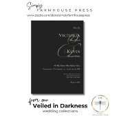 濃いムーディビクトリアンー・ムーン&サン結婚ズ 招待状