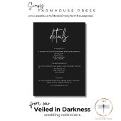 濃いムーディミニマルー結婚の詳細 エンクロージャーカード