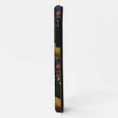 濃いムーディーズ花模様アンティーク花 Case-Mate iPhoneケース (裏面/左)