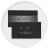 濃いモダングレーのグラデーション名またはビジネス名