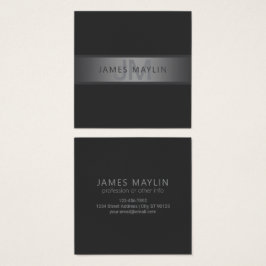 濃いモダングレーのグラデーション名またはビジネス名