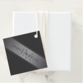 濃いモダングレーのグラデーション名またはビジネス名 フェイバータグ (インサイチュ)