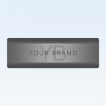 濃いモダングレーのグラデーション名またはビジネス名