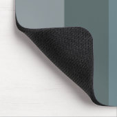 濃いモダン緑の色ブロック マウスパッド (コーナー)