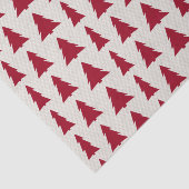 濃いモダン赤の木ベージュのテクスチフェイクャパターン 薄葉紙 (詳細)