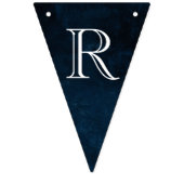 濃いヴィンテージリース バンティングフラッグ (第3の旗)