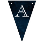 濃いヴィンテージリース バンティングフラッグ (第2の旗)